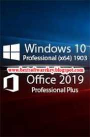 Windows 10 Pro x64 1903 with Office 2019 - ACTIVATED Sep 2019